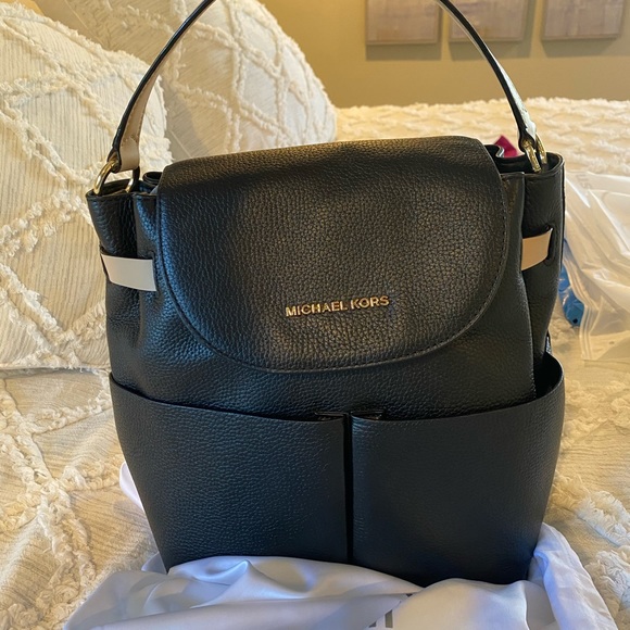 Michael Kors Pebble Leather Backpack - Picture 2 of 6
